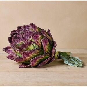 John Derian X Target 2025 16"X8" Plush Artichoke Pillow NWT | IN HAND | SOLD OUT